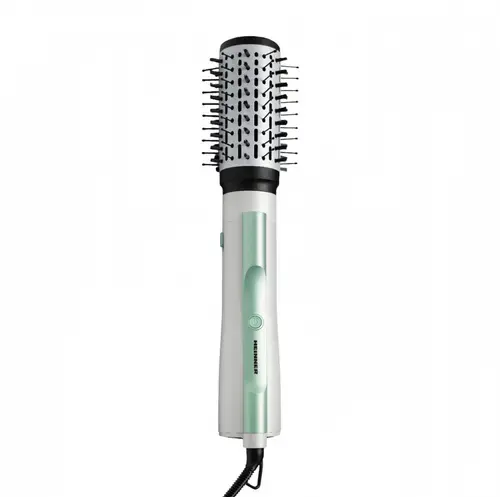 Perie cu aer cald HEINNER HAB-Y12DC-WH1, 1200 W, Functie ionizare, 2 trepte putere (Alb/Verde)