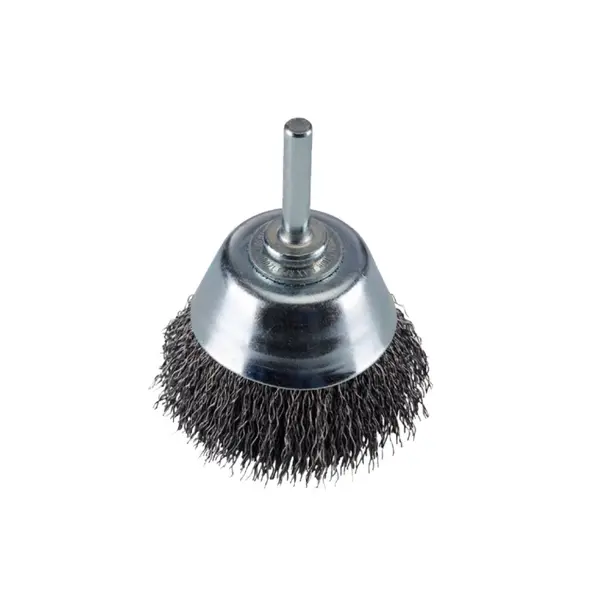 Perie Cupa cu Tija pentru Otel, Stbwbm, 75 X 20 X 6.0, Grosime Sarma 0.3, Turatie Max. 4 500