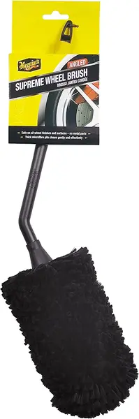 Perie curatare jante MEGUIAR'S Supreme Microfibre Angled Wheel Cleaning Brush