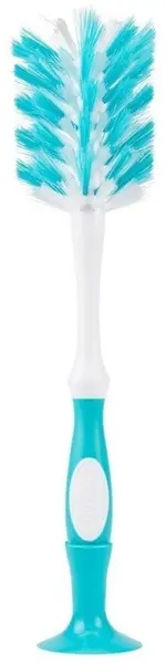 Perie de curățare a biberonului Dr. Brown's Soft Touch Deluxe, albastru