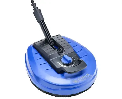 Perie de curatat terase Nilfisk Power Patio Cleaner pentru aparatul de spalat cu presiune (Albastru/Negru)