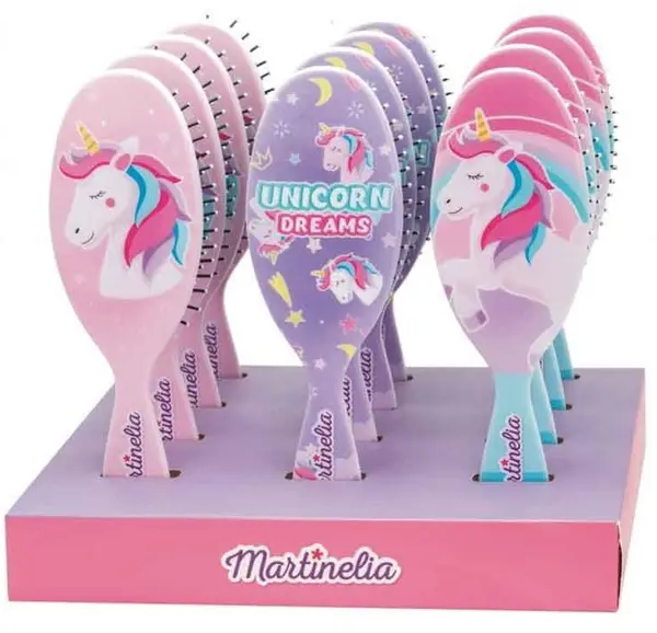 Perie de păr magică Martinelia - Unicorn, asortiment