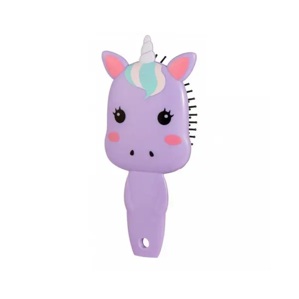Perie de par pentru copii mov Sweet Dreams Unicorn Martinelia 3014w