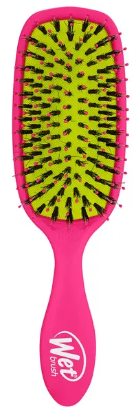 Perie de par pentru stralucire Shine Enhancer Roz, 1 bucata, Wet Brush