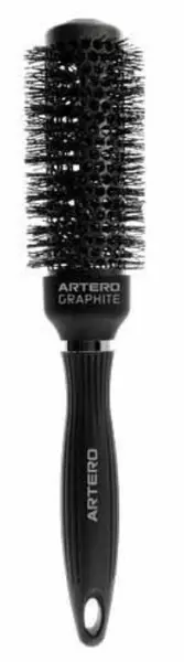 Perie de păr profesională Artero - Graphite, 33 mm, negru