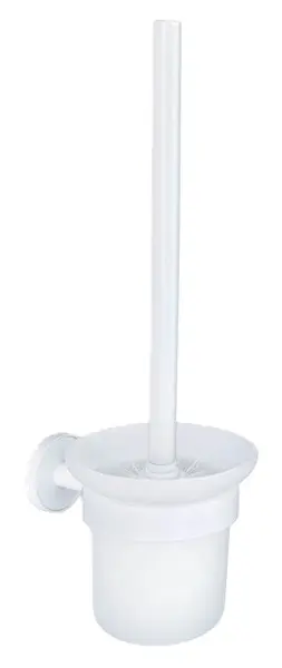 Perie de toaletă Inter Ceramic - Lusso, за стена, White Matt
