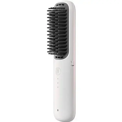 Perie electrica de indreptat parul fara fir Xiaomi MJZFS01LF, 28 W, Oprire automata, 3200 mAh, 3 setari temperatura (Alb)