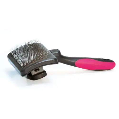 Perie pentru caini Croci Vanity, functie de autocuratare, marime M
