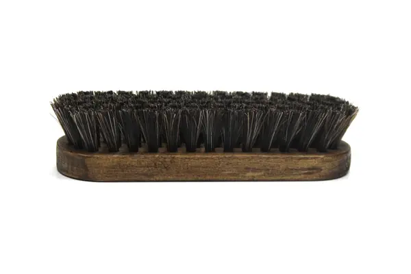 Perie pentru curatat pielea si alcantara, 12x3.8cm, perii din par de cal, MaxShine