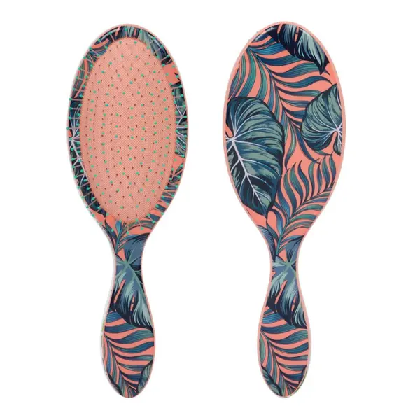 Perie pentru Parul Umed & Uscat CALA Wet-N-Dry Hair Brush - Coral