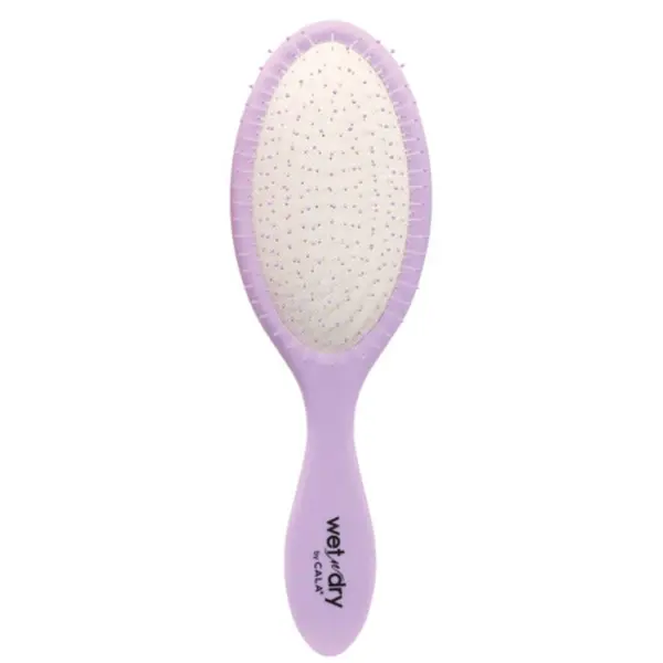 Perie pentru Parul Umed & Uscat CALA Wet-N-Dry Hair Brush - Laven