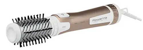 Perie rotativa Rowenta Brush Activ Compact CF9520F0, 2 viteze, 1000W (Alb/Auriu)