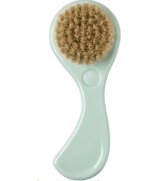 Perie si pieptan pentru bebelus ergonomic Swedish green Rotho-babydesign