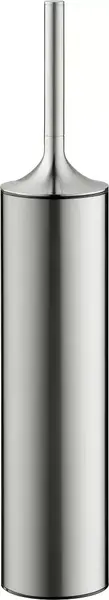 Perie WC Duravit Starck T 0099457000, pe podea, metal, Otel satinat