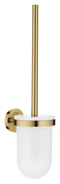 Perie WC Grohe Essentials 40374GL1, suport perie, fixare ascunsa, sticla, metal, lucios, Cool sunrise