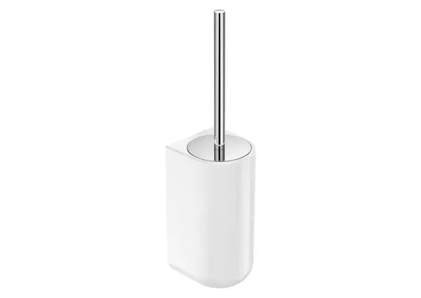 Perie WC Roca Onda A3870ZE000, montare pe perete, ceramic, Alb
