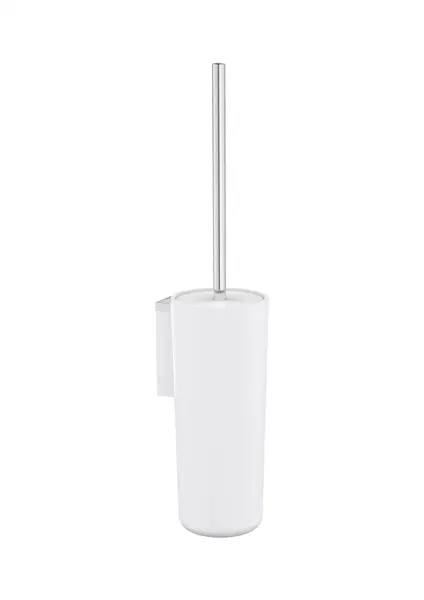 Perie WC Roca Sonata A817734C00, montare pe perete, metal, Crom