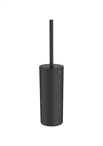 Perie WC Roca Victoria A817891NB0, pe podea, metal, mat, Negru
