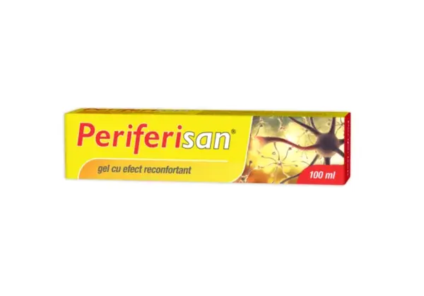 Periferisan Gel cu efect de încălzire pentru spate și umeri 100 ml
