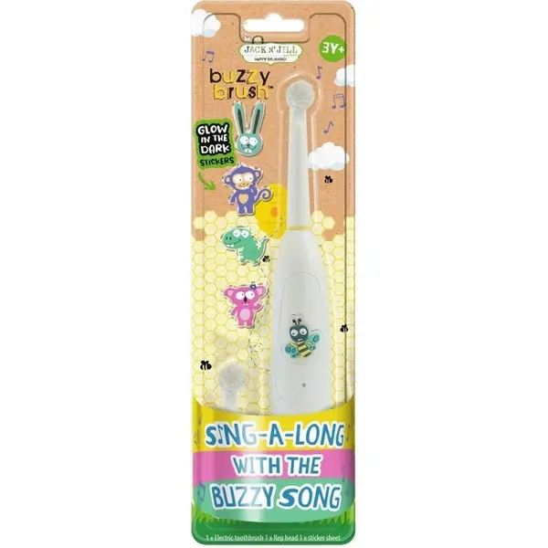 Periuta de dinti electrica muzicala pentru copii, Buzzy Brush - Jack n Jill