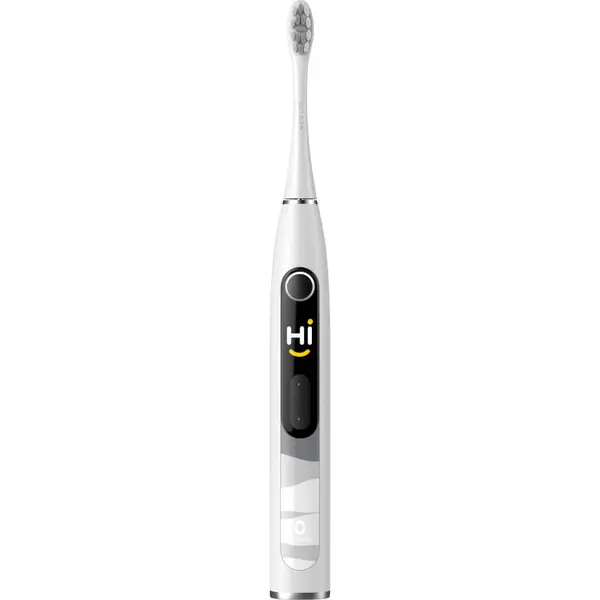 Periuta de dinti electrica Oclean X10, Ecran inteligent, 5 programe, Gri