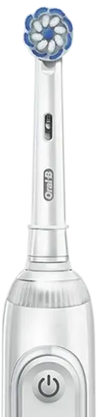 Periuta de dinti electrica Oral-B Genius X 20100S, Bluetooth, Inteligenta Artificiala, 6 Programe, 1 Capat, Trusa de calatorie (Alb)