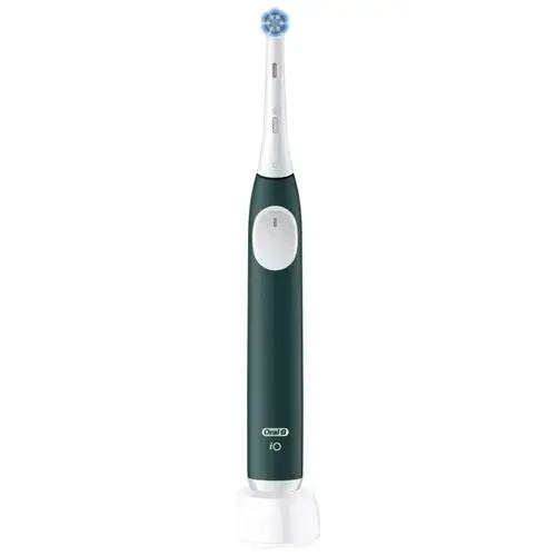 Periuta de dinti electrica Oral-B iO2, 3 moduri periaj, 1 capat inclus, Senzor de presiune (Verde)