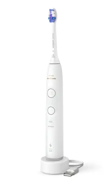 Periuta de dinti electrica Philips HX7410/01, 3 viteze, 3 moduri periaj, 62000 miscari/minute, 1 capat inclus (Alb)