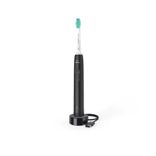 Periuta de dinti electrica Philips Sonicare HX3671/14, 1 program, Numar de miscari/minut 62000,1 capat de periere,Negru