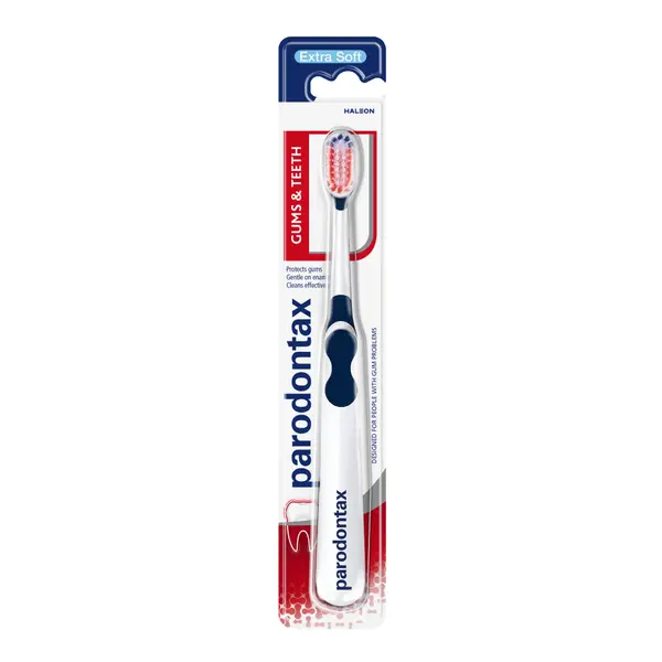 Periuta de dinti Gums & Teeth Extra Soft, culori variate, 1 bucata, Parodontax