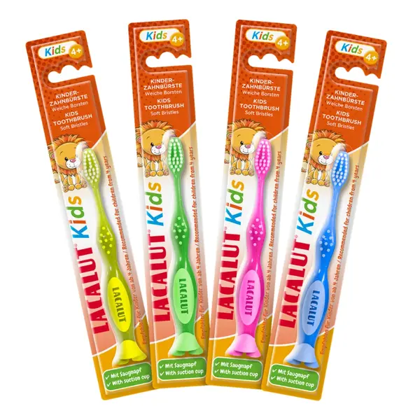 Periuta de dinti pentru copii Kids, +4 ani, 1 bucata, diverse modele, Lacalut