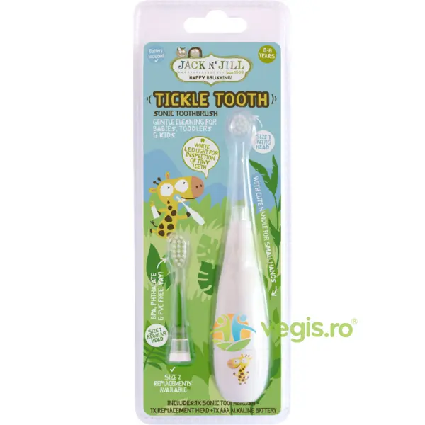 Periuta de Dinti Sonica pentru Copii Tickle Tooth (0-6 Ani)