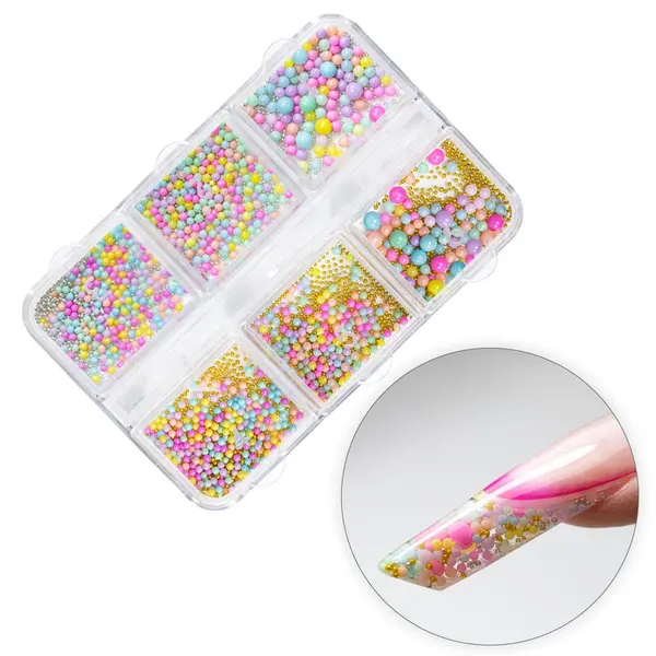 Perle / Bilute Decorative Pentru Unghii - Everin