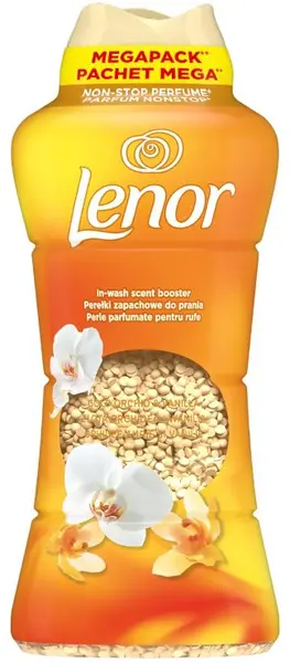Perle parfumate pentru rufe Lenor - Gold Orchid & Vanilla, 735 g