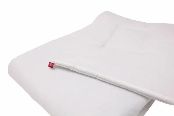 Perna alba bebelusi KidsDecor din bumbac 35 x 50 cm
