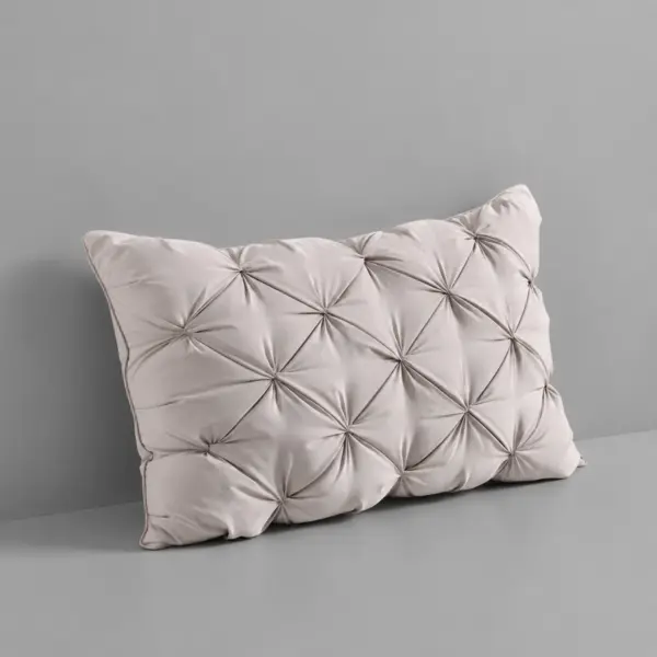 Perna antialergica din puf siliconic 50x70 cm Crem