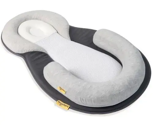 Perna Babymoov A050406 pentru somn 2 in 1 Cosydream (Negru/Gri)