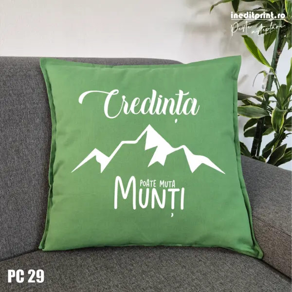 Perna Credinta poate muta munti PC29 Verde