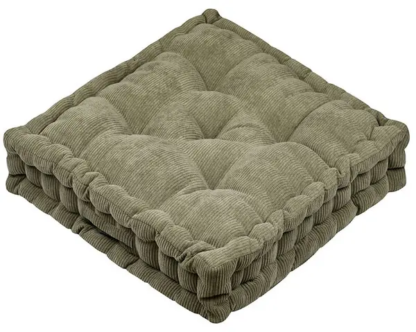 Pernă de podea STOF - Dandy, 45 x 45 x 10 cm, Khaki