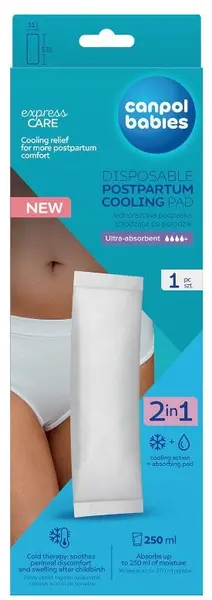 Pernă de răcire postpartum Canpol - Pentru o singură utilizare