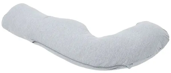 Pernă de sarcină Momcozy - În formă de J, gri