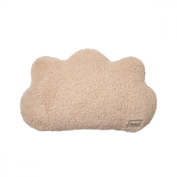 Perna decorativa Twins Teddy maro
