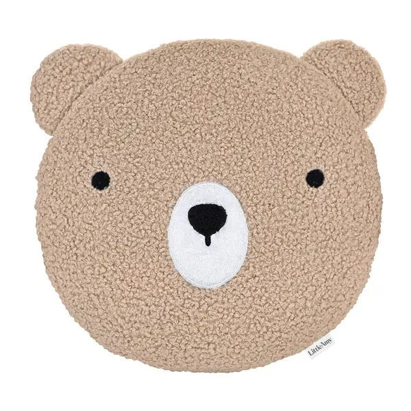 Perna decorativa Ursulet, Little Amy, Bej, 30 cm