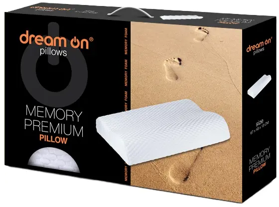 Pernă Dream On Memory - Premium, 67 x 43 x 13 cm