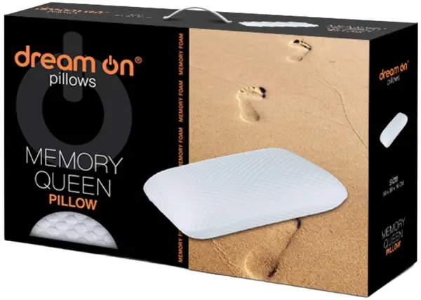 Pernă Dream On Memory - Queen, 59 x 39 x 16 cm