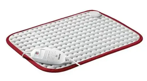 Perna electrica Beurer HK COMFORT, 3 nivele de temperatura (Alb/Rosu)