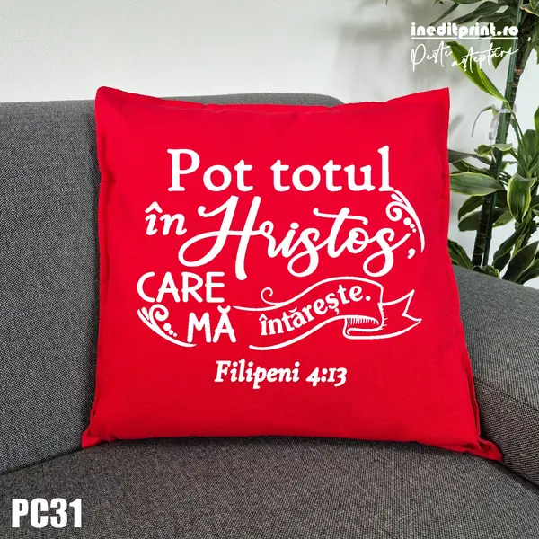 Perna Filipeni 4:13 - PC31 Rosu