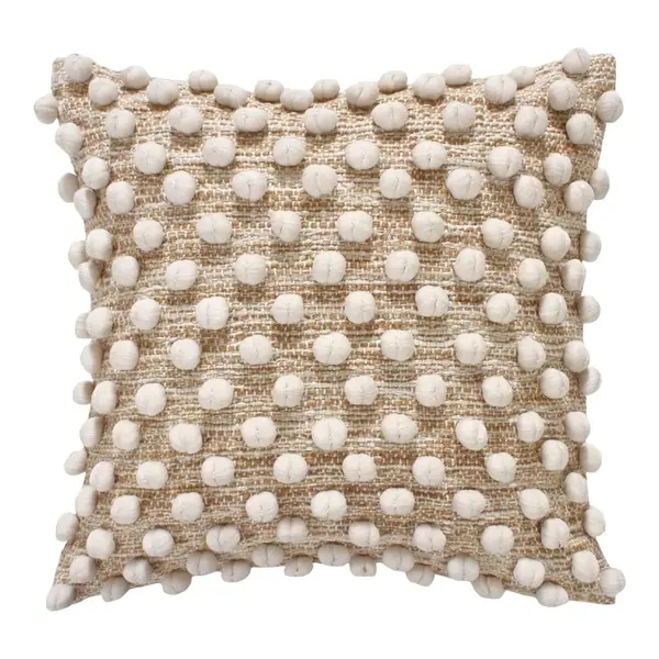 Perna Finne Boho, Pako World, Bej, Bumbac, 45x45 cm