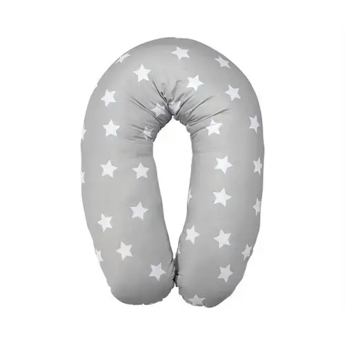 Perna multifunctionala Lorelli Stars Grey, bumbac ranforce, 190 cm