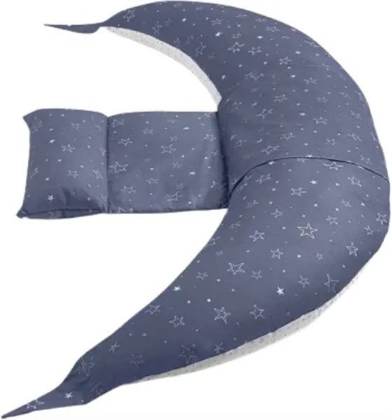 Pernă Nuvita 12 în 1 pentru sarcină și alăptare - Dreamwizard, Blue Stars